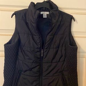 Navy blue Liz Claiborne polyester vest